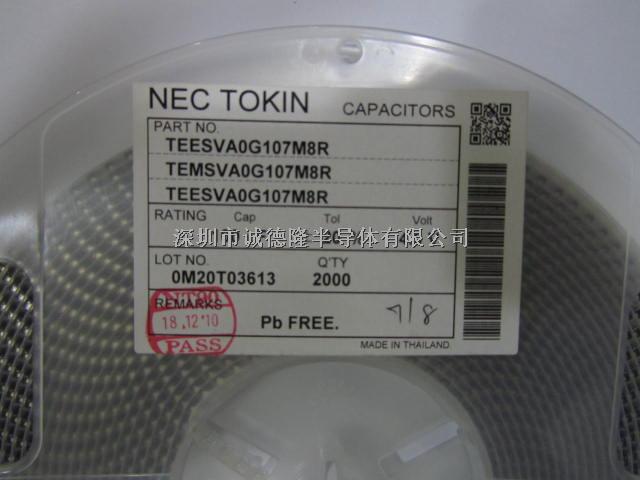 TEESVA0G107M8R NEC鉭電容 100UF 4V 20% 原裝現(xiàn)貨-TEESVA0G107M8R盡在買賣IC網(wǎng)